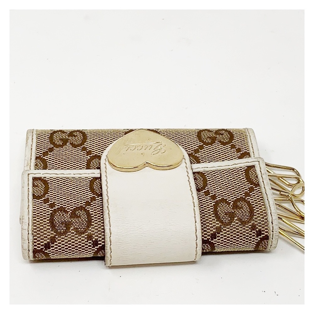 Authentic Gucci Monogram Keyholder Wallet - Picture 5 of 10
